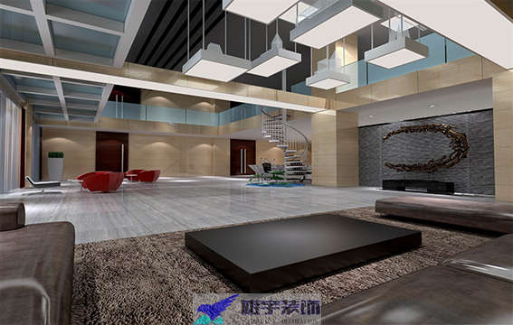 大連寫字樓裝修設計案例效果圖